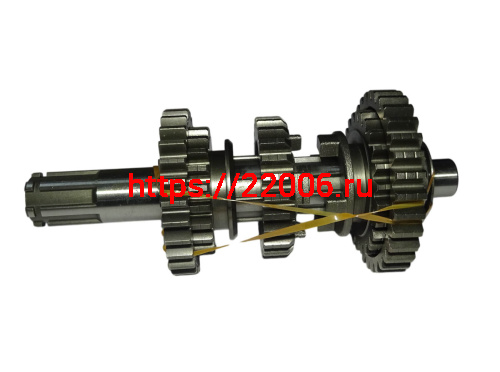 Вал вторичный VJP250-4 172FMM под задний ход (15030130, 15020158) фото 2