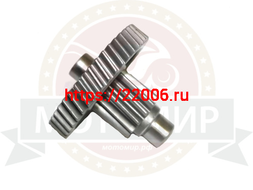 Шестерня редуктора GY6-125/150 ведущая (блок шестерня) D-69мм, h-60,5мм, d-15 косой зуб 42з (13з) фото 3 Шестерня редуктора GY6-125/150 ведущая (блок шестерня) D-69мм, h-60,5мм, d-15 косой зуб 42з (13з) фото 3