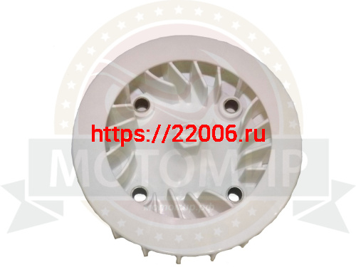 Крыльчатка охлаждения генератора (ЦПГ) 4х такт. GY6-50, 139QMB фото 2 Крыльчатка охлаждения генератора (ЦПГ) 4х такт. GY6-50, 139QMB фото 2