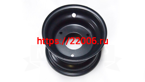 Диск SCOUT для ATV 6", 6"х 3,7" (3х78) ЦО 54 мм, черный, штампованный фото 2 Диск SCOUT для ATV 6", 6"х 3,7" (3х78) ЦО 54 мм, черный, штампованный фото 2