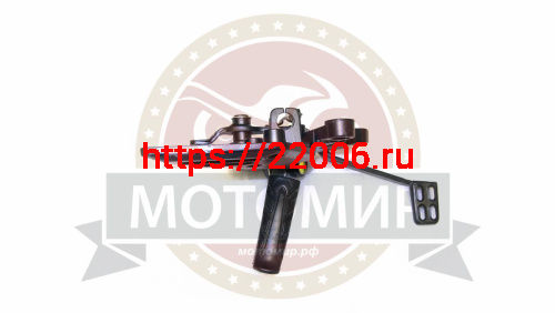 Подножка водителя FALCON правая, в сборе с кронштейном и педалью ТОРМОЗА (Узел в сборе) фото 5 Подножка водителя FALCON правая, в сборе с кронштейном и педалью ТОРМОЗА (Узел в сборе) фото 5