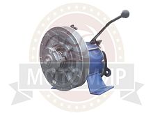 Коробка реверса ЛИДЕР КРМ 01.00.00.00 15-20 л/с (синяя)  ИТМ в СБОРЕ С ДИСКОМ РЕВЕРСА и ТОРМОЗОМ