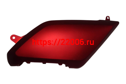 Облицовка рулевой колонки левая скутер VEKTOR верхняя (1500082007) Облицовка рулевой колонки левая скутер VEKTOR верхняя (1500082007)