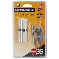Цилиндровый Kale kilit (Кале килит) механизм 164 OBS SNE/71 (26+10+35) mm никель 5 кл.