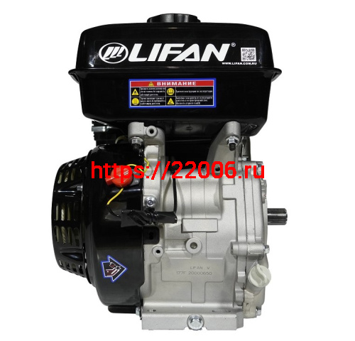 Двигатель LIFAN 9 л.с. 177F (270) (вых. вал d25 мм) ШЛИЦЕВОЙ ВАЛ фото 3 Двигатель LIFAN 9 л.с. 177F (270) (вых. вал d25 мм) ШЛИЦЕВОЙ ВАЛ фото 3
