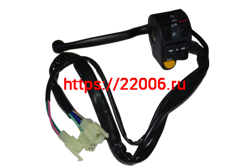 Переключатель COLT 2 (ALLOY) левый с рычагом сцепления в сборе (36020001)