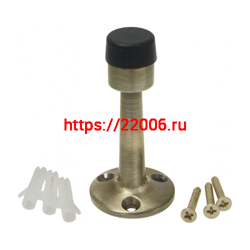 Упор Armadillo (Армадилло) дверной настенный STOPPER/ZA033 (DH033ZA) AB-7 бронза Упор Armadillo (Армадилло) дверной настенный STOPPER/ZA033 (DH033ZA) AB-7 бронза