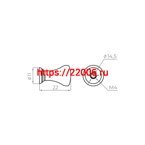Ручка-кнопка Ajax (Аякс) мебельная MB-B-004 SC сатин.хром фото 2 Ручка-кнопка Ajax (Аякс) мебельная MB-B-004 SC сатин.хром фото 2