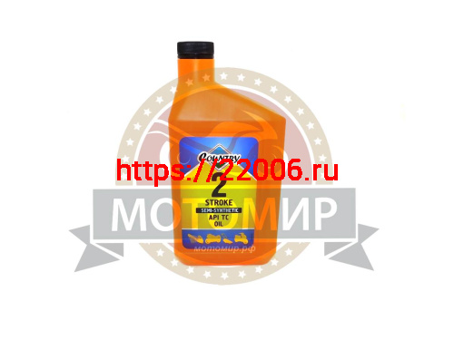 Масло COUNTRY 2Т TС (1л) п/синт ST-502 для бензопил, триммеров, культ-ров и др.сад.тех-ки (уп.12 шт)