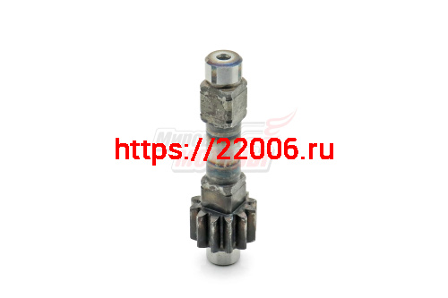 Вал-шестерня Z=12 промежуточный (005.67.0671-01) Вал-шестерня Z=12 промежуточный (005.67.0671-01)