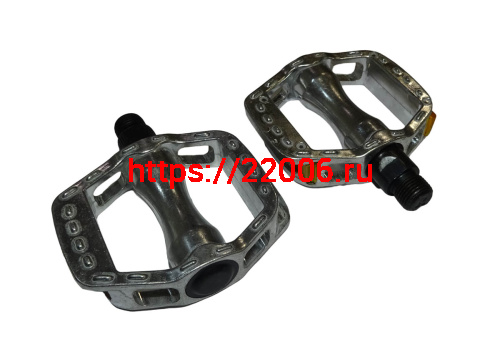 Педали Вело алюминий платформа МТВ, 80х70мм. Педали Вело алюминий платформа МТВ, 80х70мм.