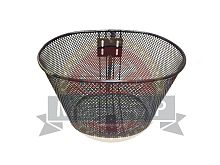 Корзина передняя 310х220х220мм, черная HUALONG (EBK-10)