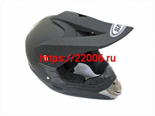 Мотошлем T125 Детский Кросс черный матовый (S) Мотошлем T125 Детский Кросс черный матовый (S)