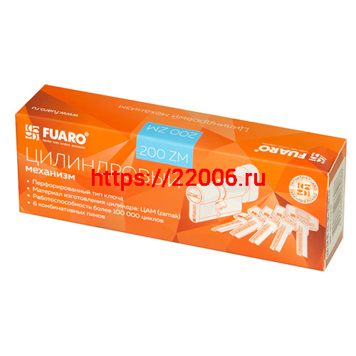 Цилиндровый Fuaro (Фуаро) механизм (200 ZM/120) 2000ZMKnob120(55+10+55) CP хром 5Key с вертушкой фото 2 Цилиндровый Fuaro (Фуаро) механизм (200 ZM/120) 2000ZMKnob120(55+10+55) CP хром 5Key с вертушкой фото 2