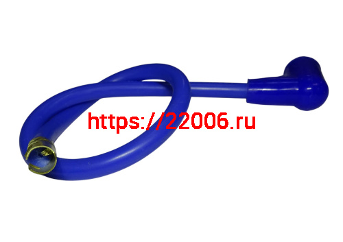 Колпачок в/в с проводом СИЛИКОН L = 40см.(Буран под новую катушку, доп. + наконечник, колпачок) фото 2