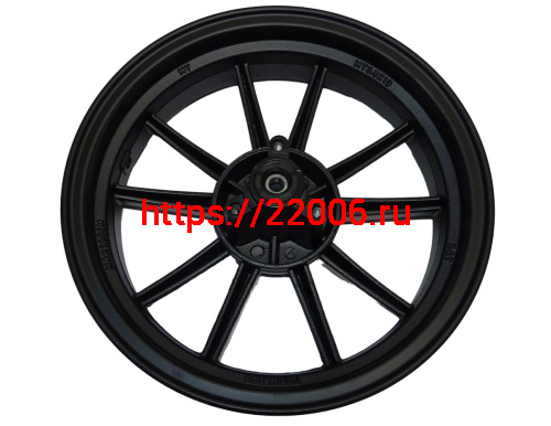 Обод передний литой, дисковый тормоз скутер TRACER ADV (Е118) Обод передний литой, дисковый тормоз скутер TRACER ADV (Е118)