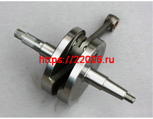 Коленвал Муравей нового образца (шлицы)