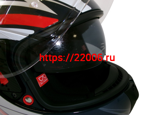 Шлем TVS RACING (Индия) STREET D/V NAVY BLUE RED размер M, + пинлок в комплекте, очки фото 5 Шлем TVS RACING (Индия) STREET D/V NAVY BLUE RED размер M, + пинлок в комплекте, очки фото 5