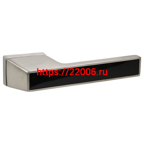Ручка Fuaro (Фуаро) раздельная LM/Z K.QS52.TITAN SN/BL-3 никель/черный Ручка Fuaro (Фуаро) раздельная LM/Z K.QS52.TITAN SN/BL-3 никель/черный
