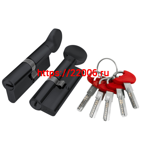 Цилиндровый Fuaro (Фуаро) механизм (D-PRO502/70) D-PRO5002Knob70(30+10+30) BL черный 5Key Цилиндровый Fuaro (Фуаро) механизм (D-PRO502/70) D-PRO5002Knob70(30+10+30) BL черный 5Key