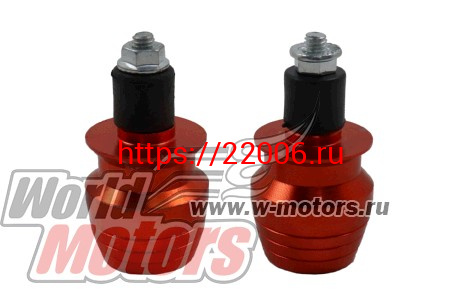 Грузики руля, спорт CB400 (пара) Грузики руля, спорт CB400 (пара)