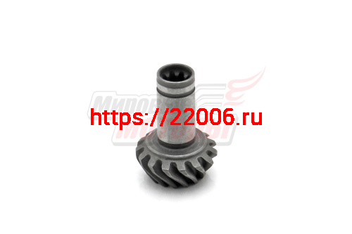 Шестерня ведущая коническая редуктора мотокосы (под 9 шлицов) Шестерня ведущая коническая редуктора мотокосы (под 9 шлицов)