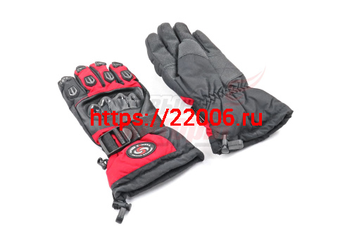 Перчатки зимние "PRO-BIKER" HX-02 (таслановая ткань,ладонь-п/ур,подклад-велюр,наполн. хлопок) L,XL Перчатки зимние "PRO-BIKER" HX-02 (таслановая ткань,ладонь-п/ур,подклад-велюр,наполн. хлопок) L,XL